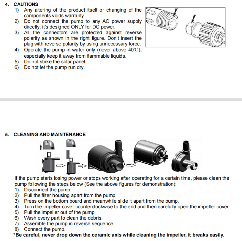5W Solar Powered Fountain Submersible Water Pump Kit Garden Pond Panel