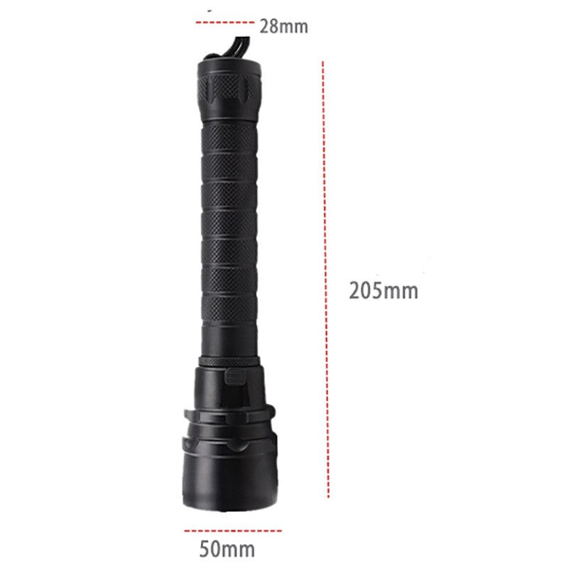 Scuba Diving Flashlight 5000Lumens Super Bright LED Underwater Torch