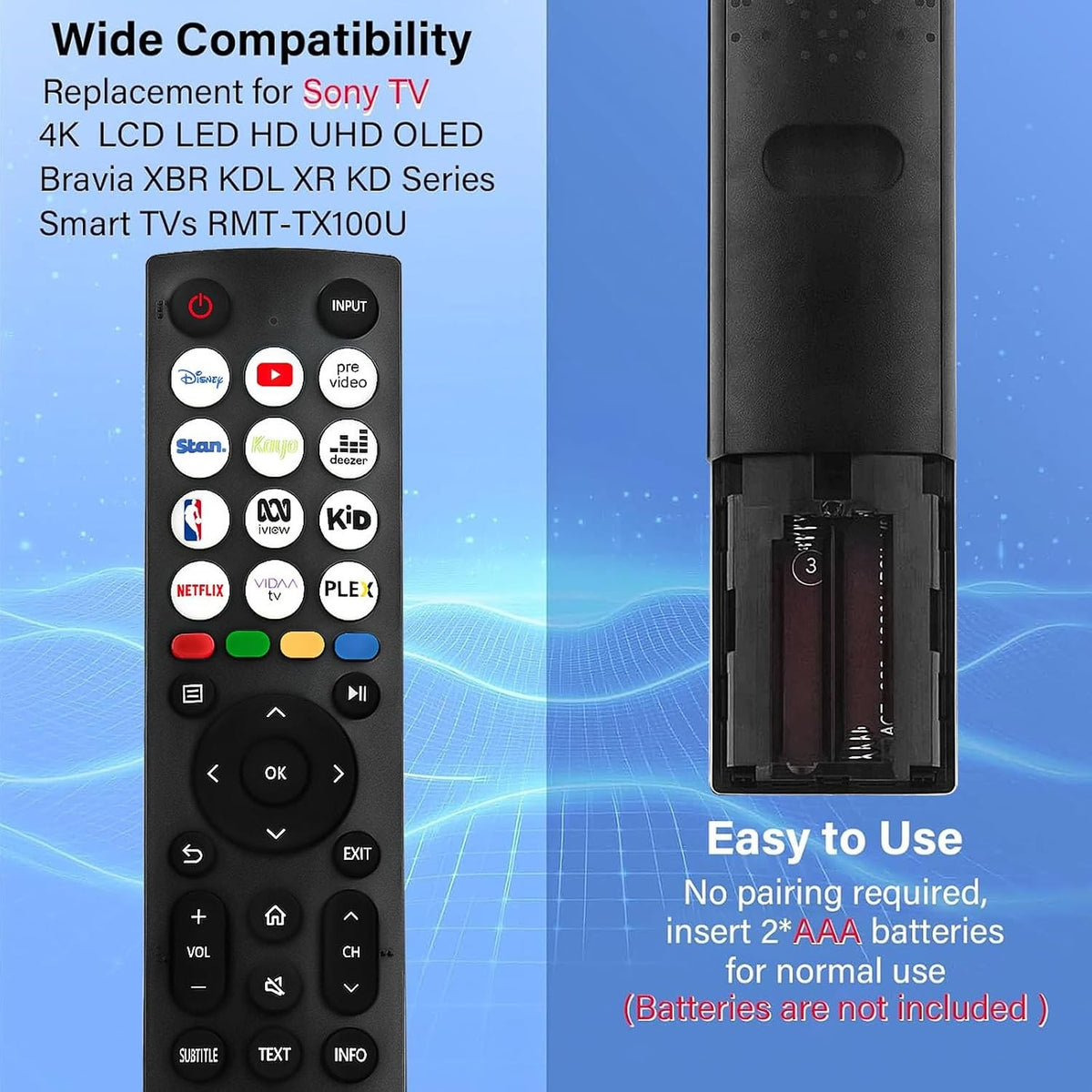 For Hisense EN2B36H ERF2R36H ERF3H86H EN2U36H 32A4H 43A7KAU TV Remote Control