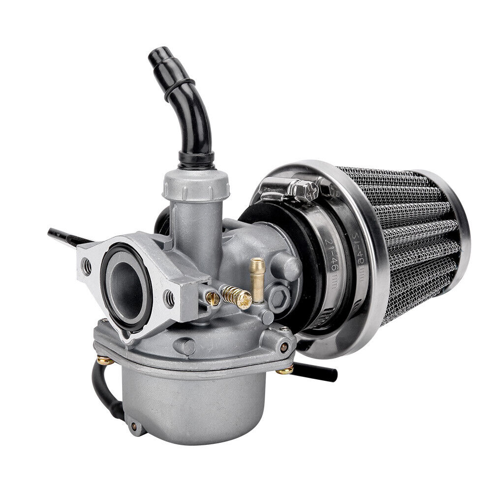 ATV Carburetor PZ19 with Fuel Filter and 35mm Air Filter for ATV Dirt Pit Bike