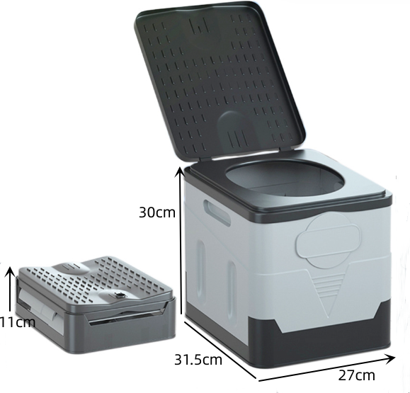 Portable Car Toilet 20L Camping Toilet Travel