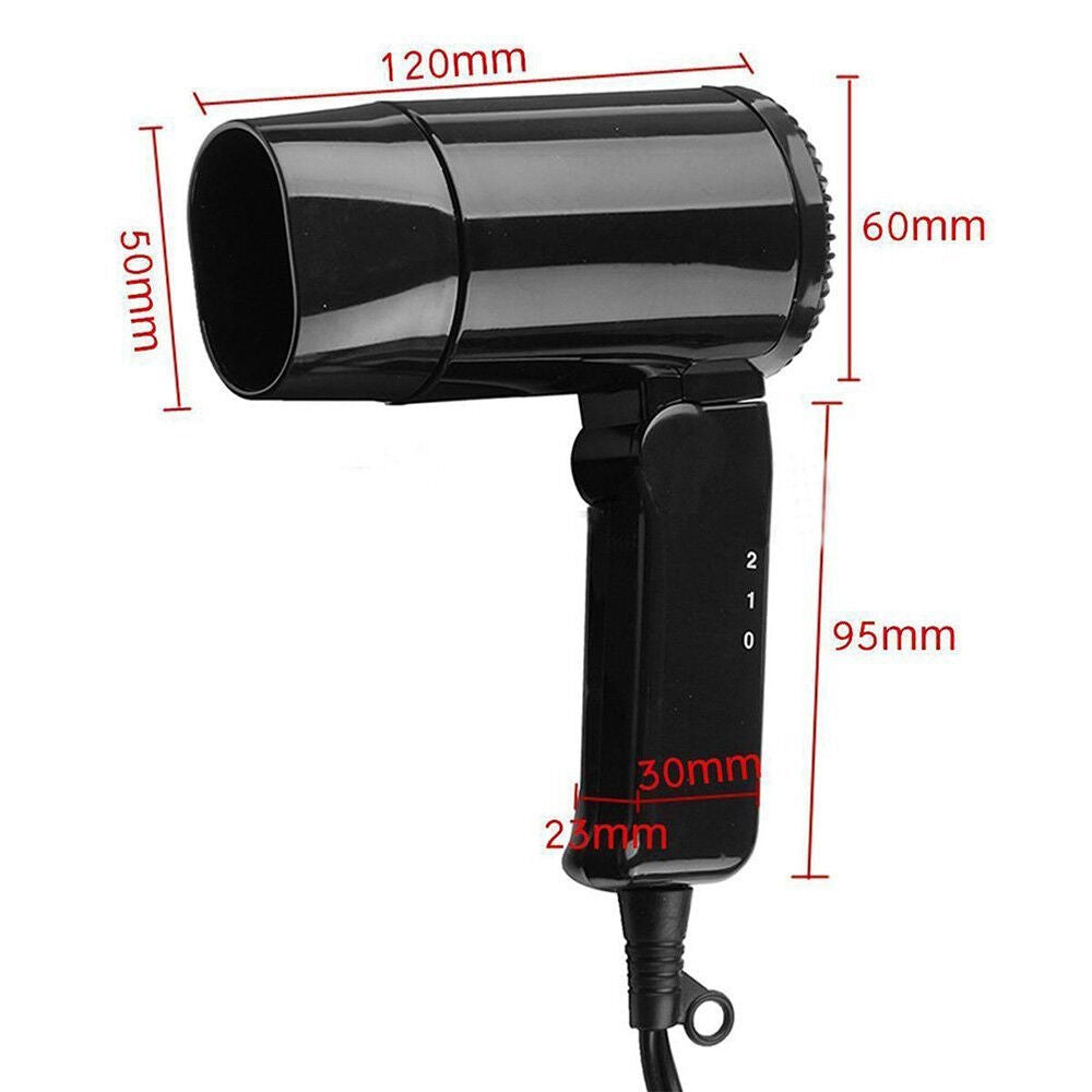 12V Hairdryer Portable Hair Dryer Dry Glass Defroster Car Caravan Camping Travel