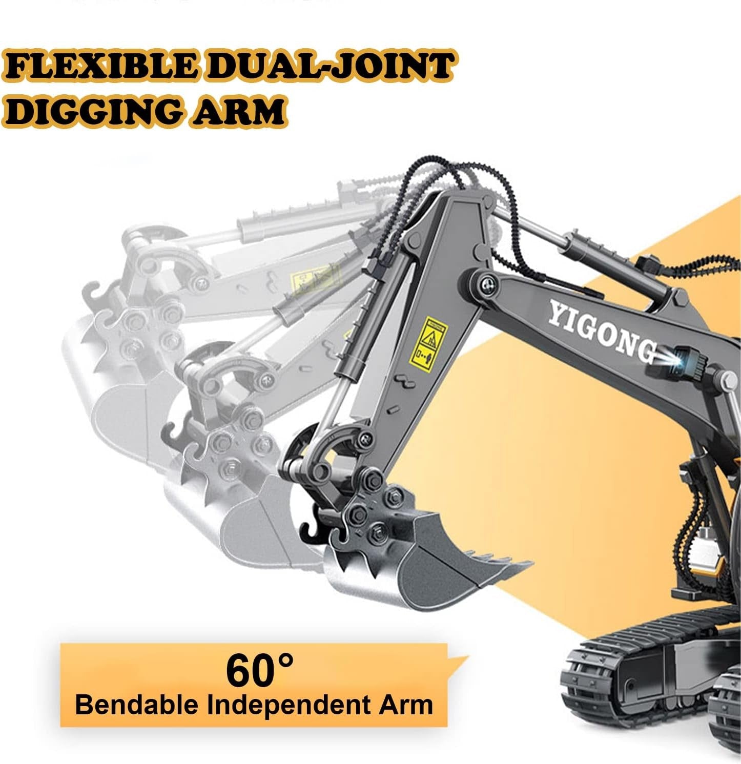 Excavator Truck Toy Remote Control RC Construction Toys