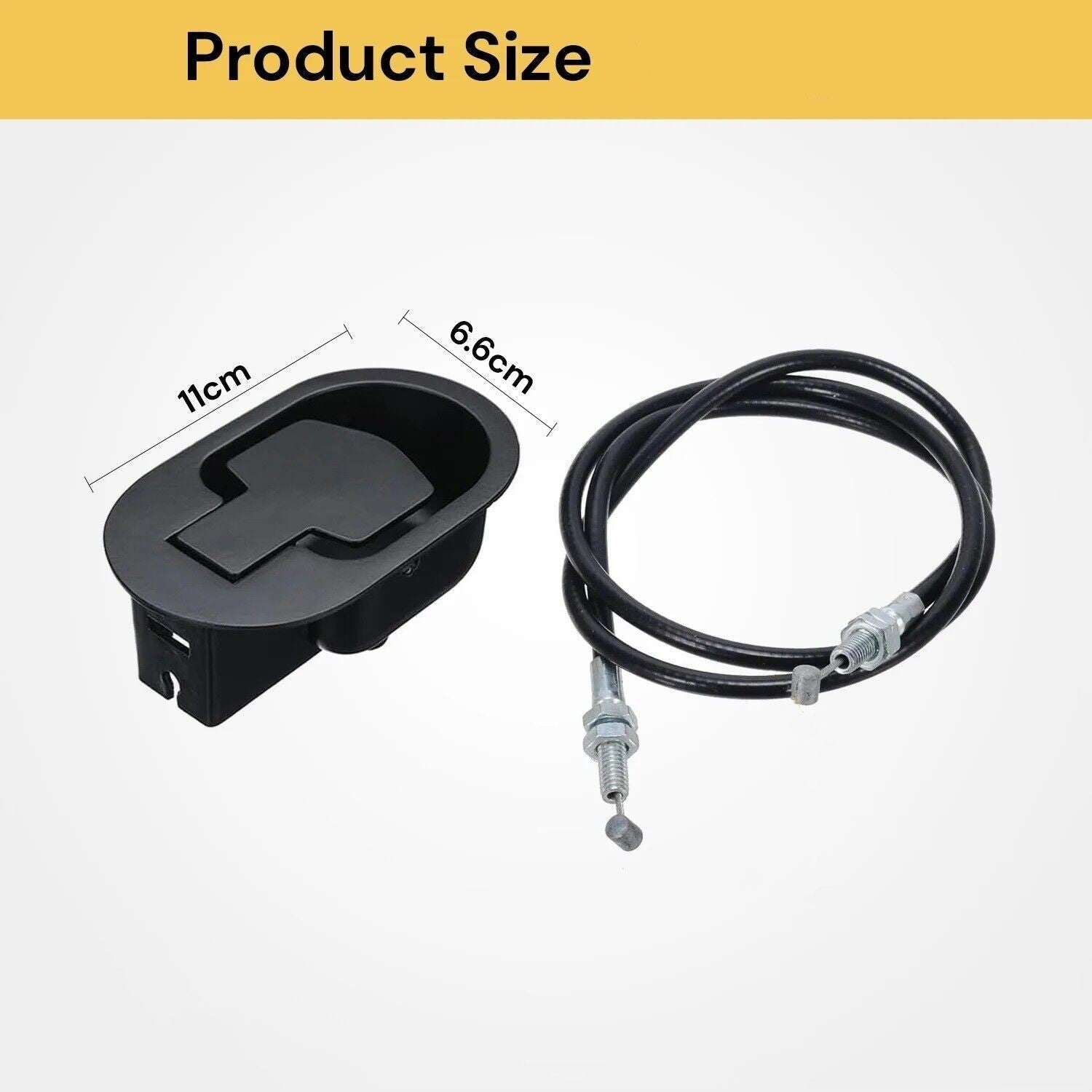 Metal Recliner Handle Lever Trigger Replacement Lounge Chair Sofa Release Cable