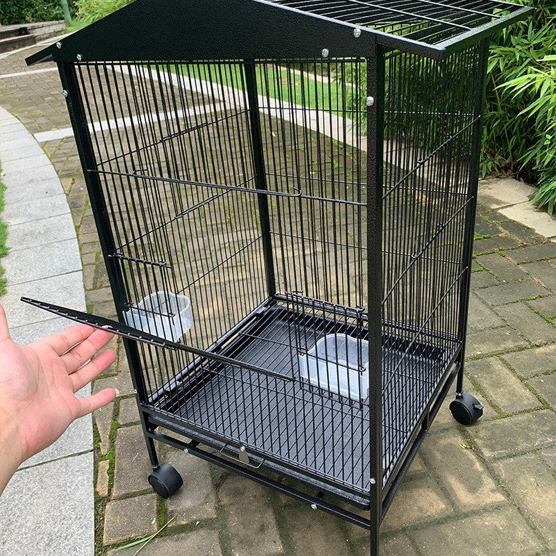 85cm Bird Cage Large Aviary Parrot Perch Budgie Standing