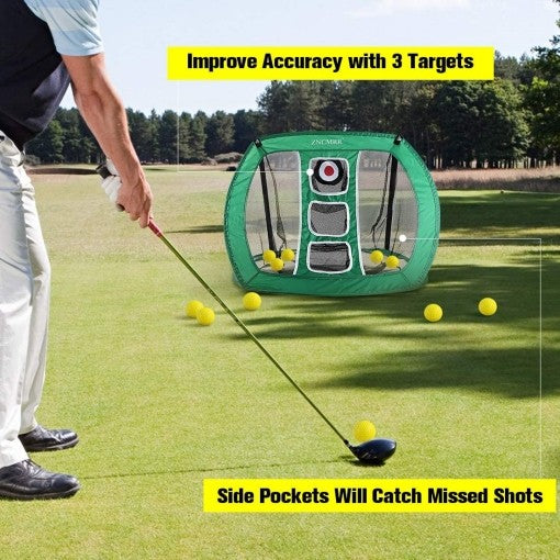 Golf Practice Net Hitting Net Golf Chipping Net Kit