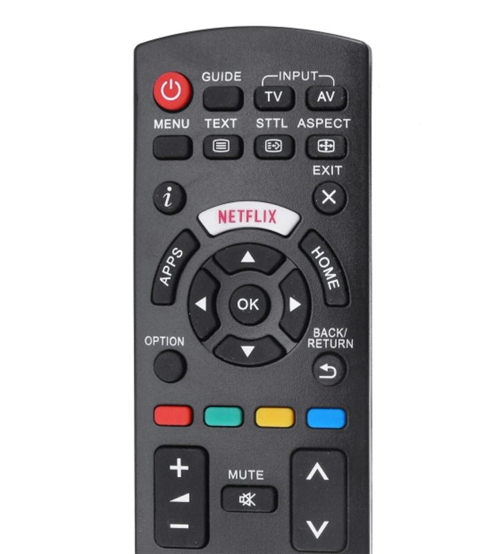 2025 Generic Smart LED LCD TV Remote with NETFLIX Button for Panasonic