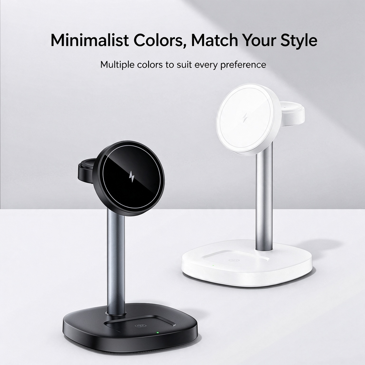 Magnetic Wireless Fast Charging Station 15W for iPhone, Apple Watch and AirPods