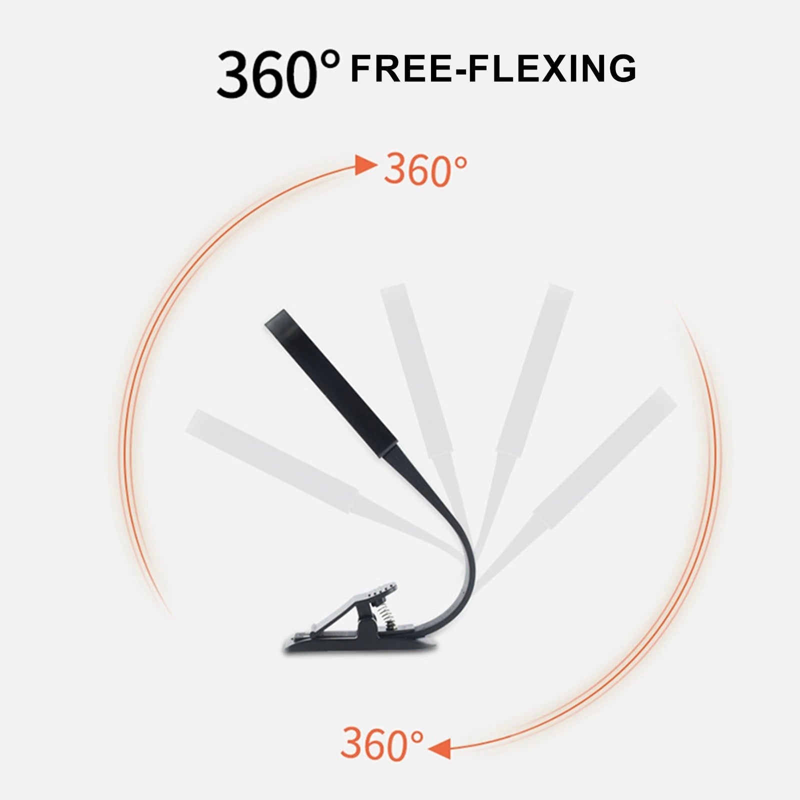 Clip On LED Book Reading Light