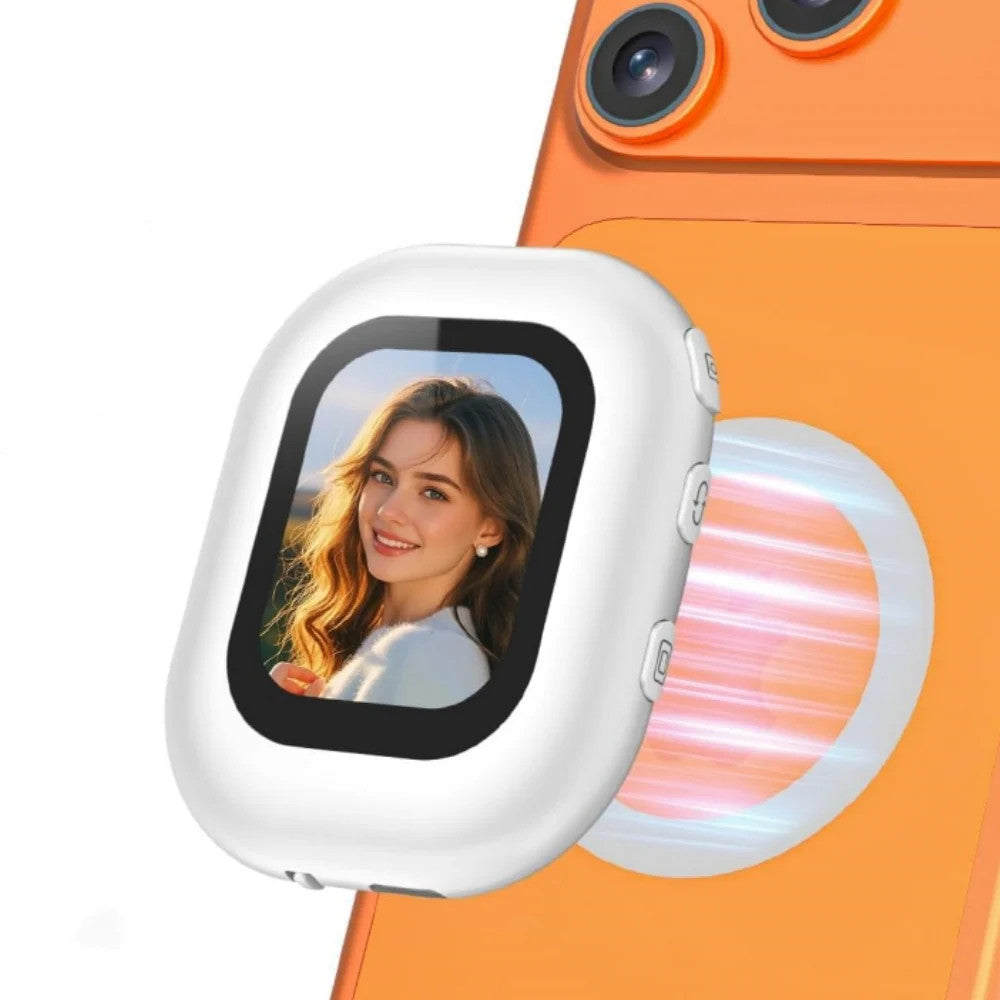 Wireless Magnetic Selfie Monitor Screen Phone Rear Camera Vlog Selfie Aid Device