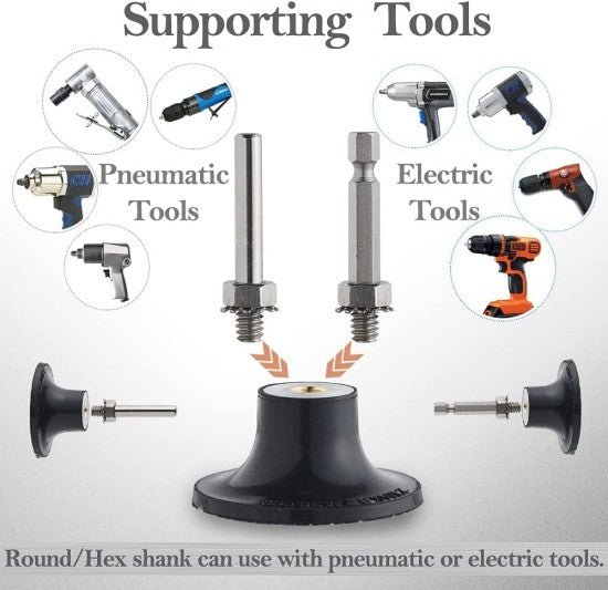 270PCS Sanding Discs Pad Variety Kit