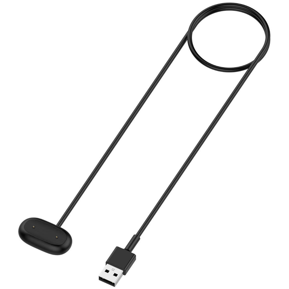 USB Magnetic Charging Cable for Google Fitbit Air Activity Tracker Black