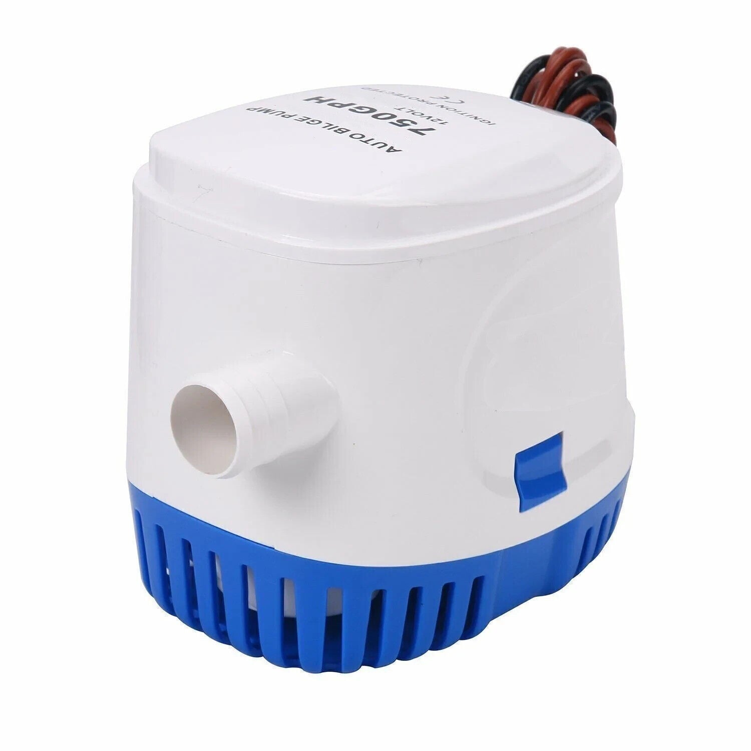 12V Boat Automatic Submersible Bilge Water Pump 750GPH Auto With Float Switch