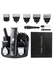 Men Grooming Kit USB Hair Trimmer Clippers Nose Trimmer Body Groomer Beard Shaver