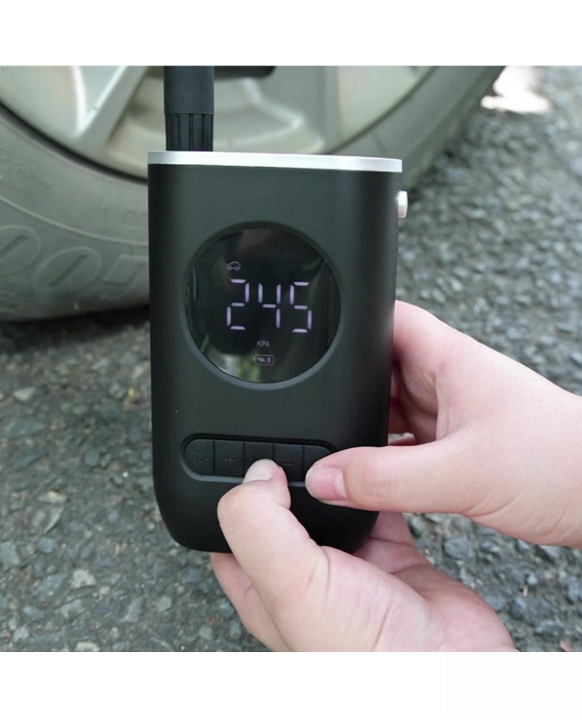 Portable Air Pump 150PSI Air Compressor Tire Inflator For Car Motor Bike Bicycle