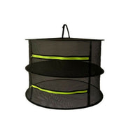 2 Tier Drying NET Large Shelf Hydroponic Hanging Grow Herb Plant Dry Rack