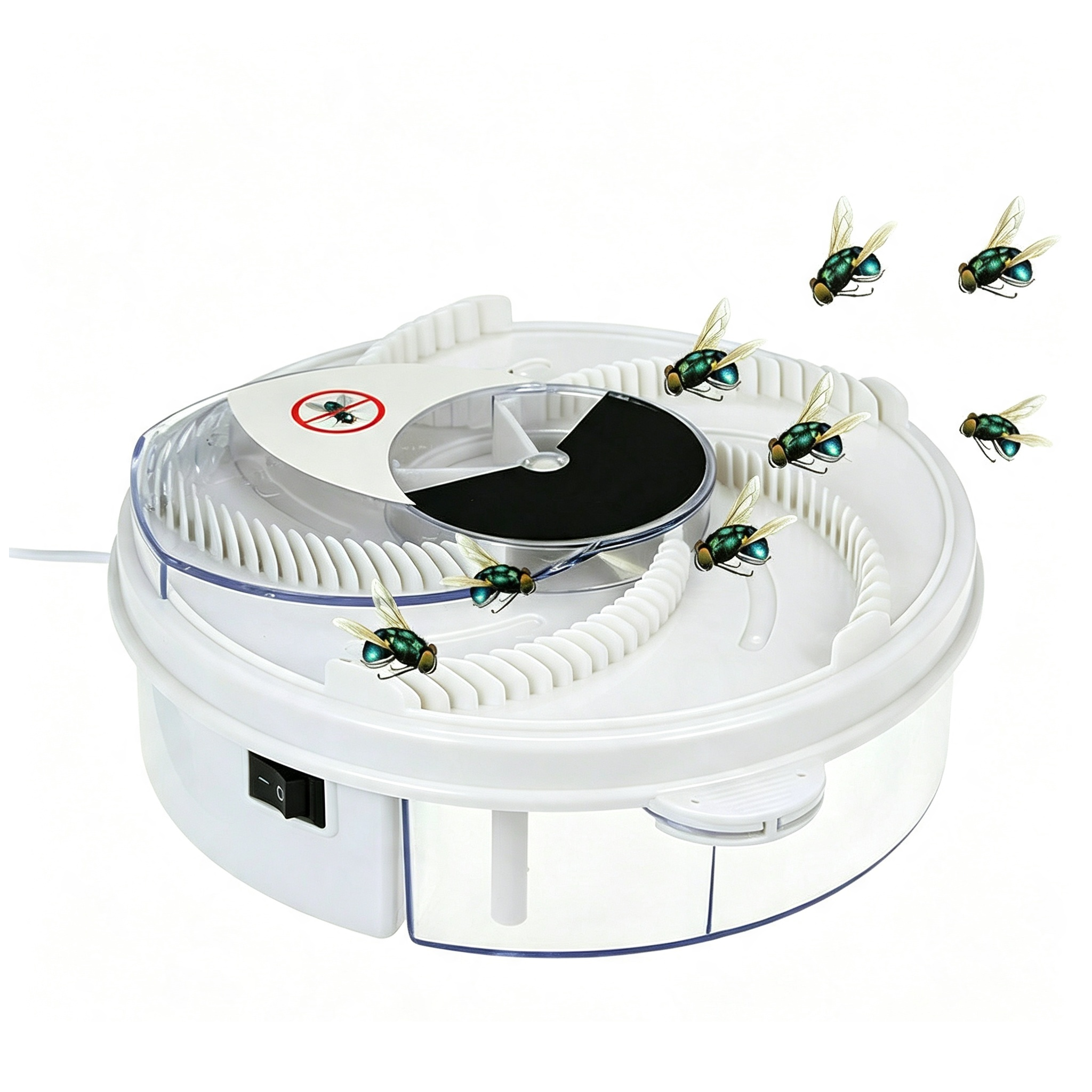 Fly Trap Electric Device with Trapping Food Insect Killer (Not for mosquitoes)