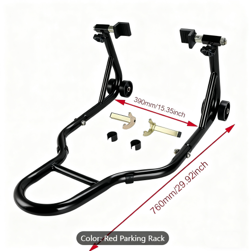 Motorcycle Rear Stand, Swingarm Spool Paddock Stands