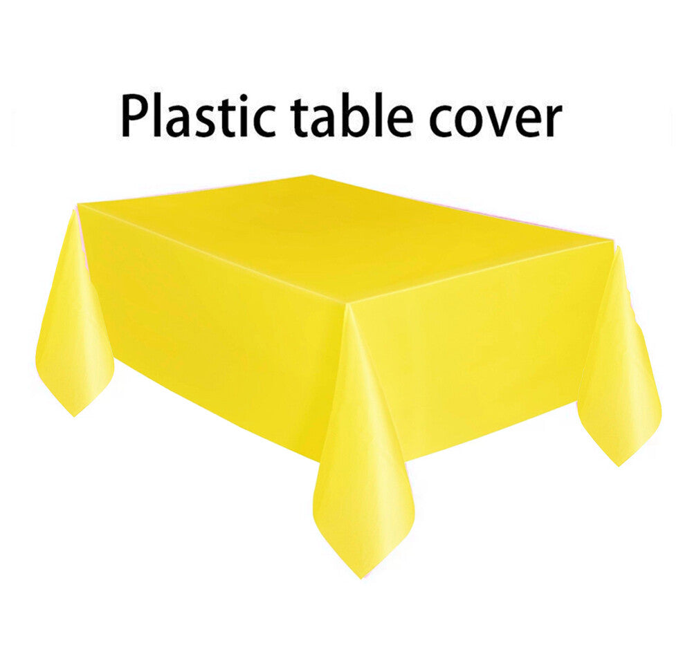 Rectangle Table Cloth Water Stain Resistant Party Tablecloth Desk Cover Mat