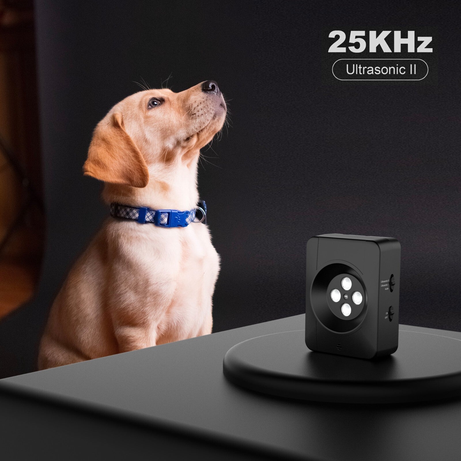 Ultrasonic Anti Bark Device Outdoor Dog Barking Control Stop Repeller Silencer
