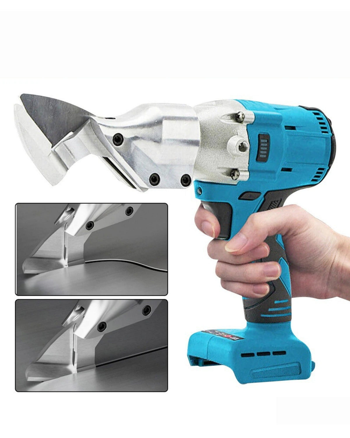 (No Battery) Brushless Cordless Metal Shears Cutter 1.5mm Thickness For Makita 18V Battery