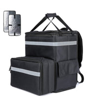 Food Delivery Backpack, Large Expandable Insulated Hot Pizza Bags