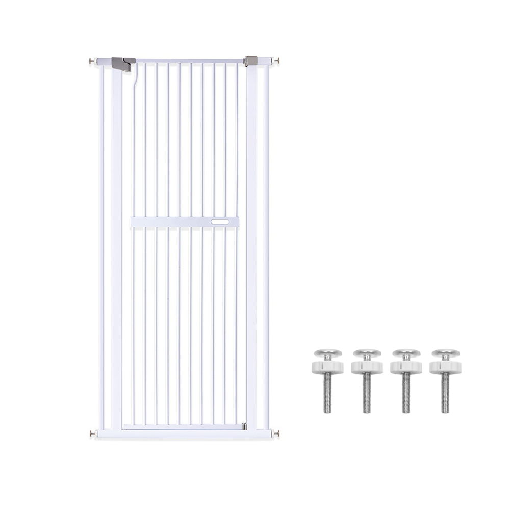 Extra Tall 150cm Pet Security Gate Safety Guard Adjustable Fit Width 76-82CM
