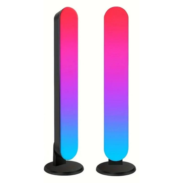 2X Color Changing RGB LED Light Bars Gaming TV Backlight Game Ambient Lamp