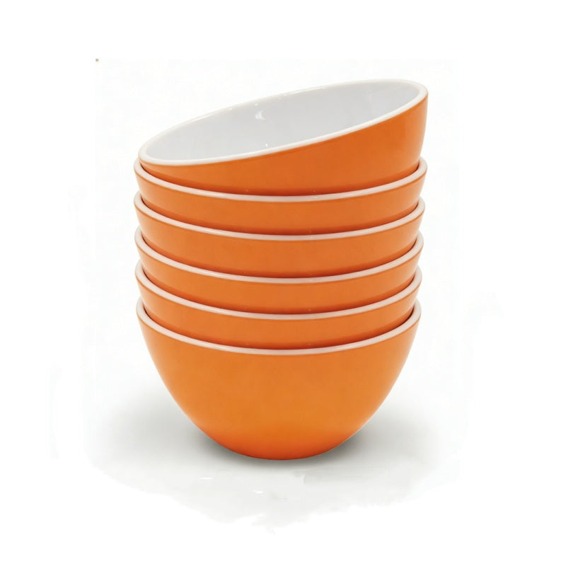 14.5CM Melamine Bowls Set, Melamine Cereal/Soup/Salad Bowls, Set of 6