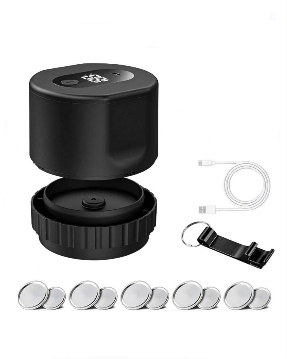 Electric Mason Jar Vacuum Sealer for Food Storage