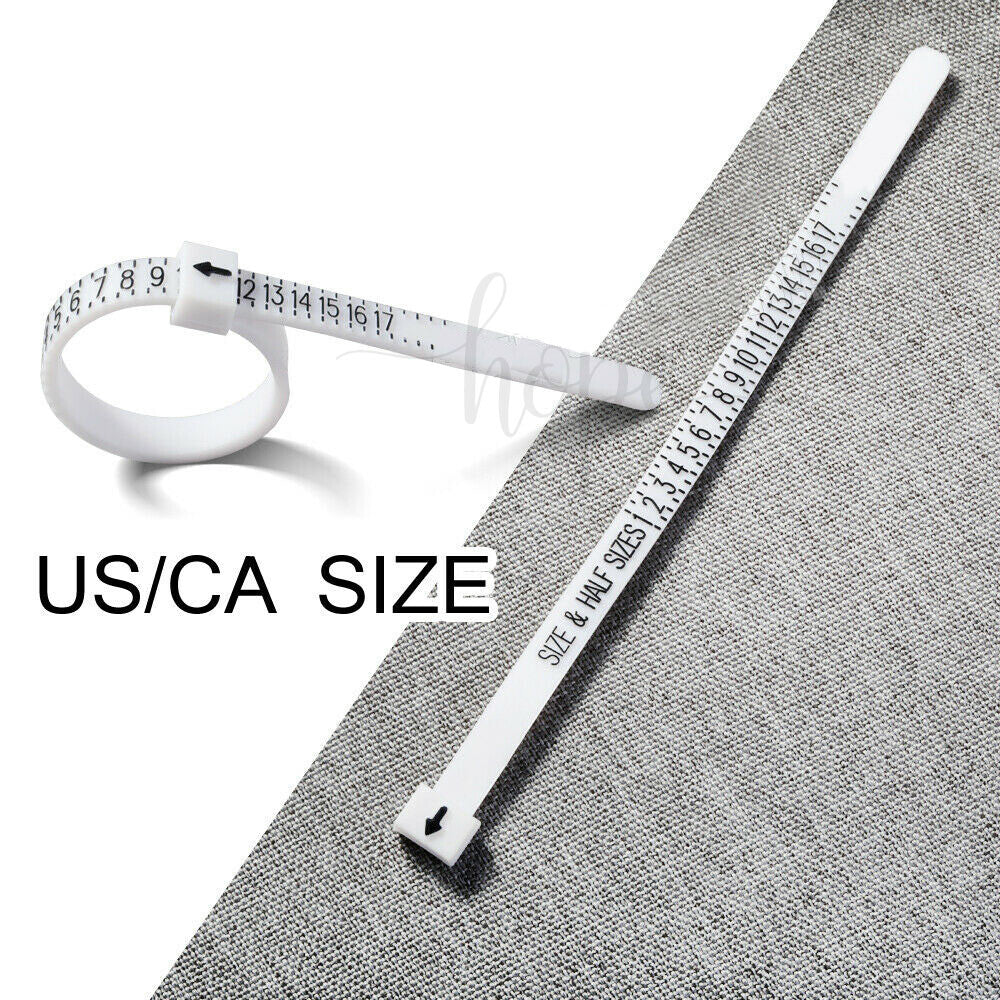 Ring Sizer for Women/Men Measurement Tool Adjuster Finger Sizes in AU UK US CA