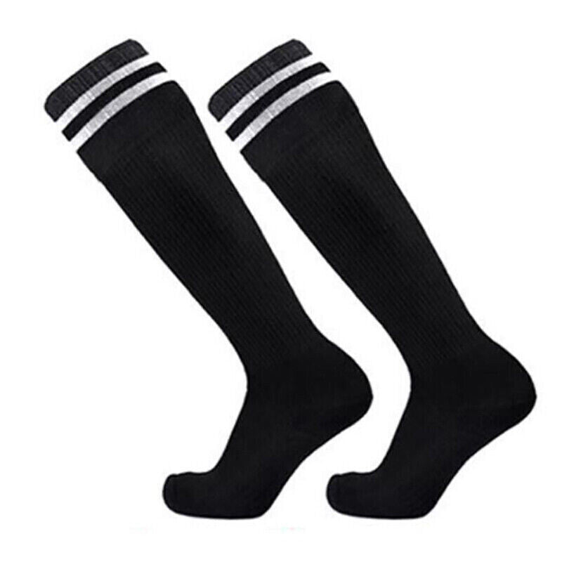 Kids Adult High Knee Soccer Football Socks