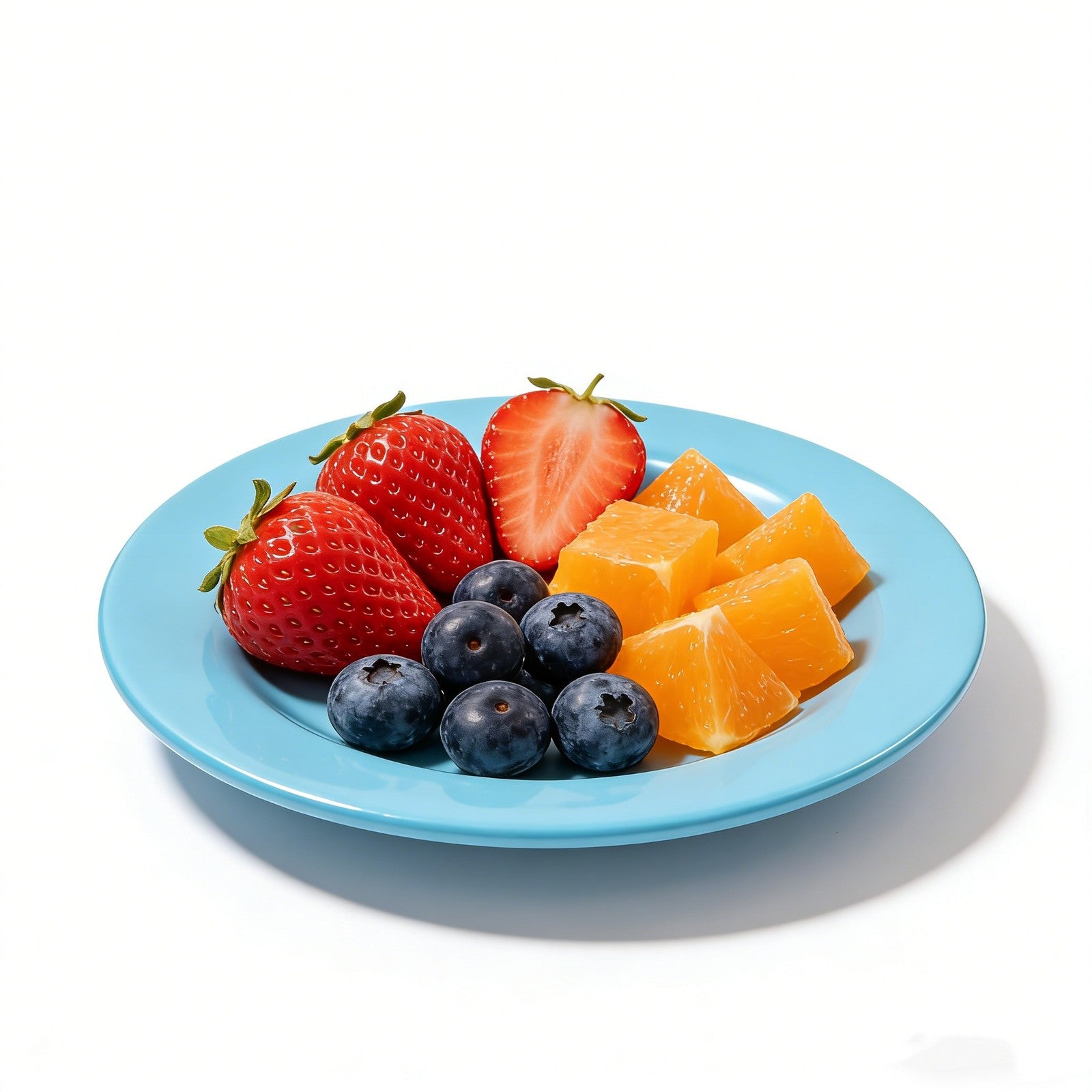 Set of 6, 20/25CM Melamine Plates BPA Free Kids Dinnerware