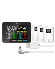 Wireless Weather Station Thermometer Temperature Humidity Monitor