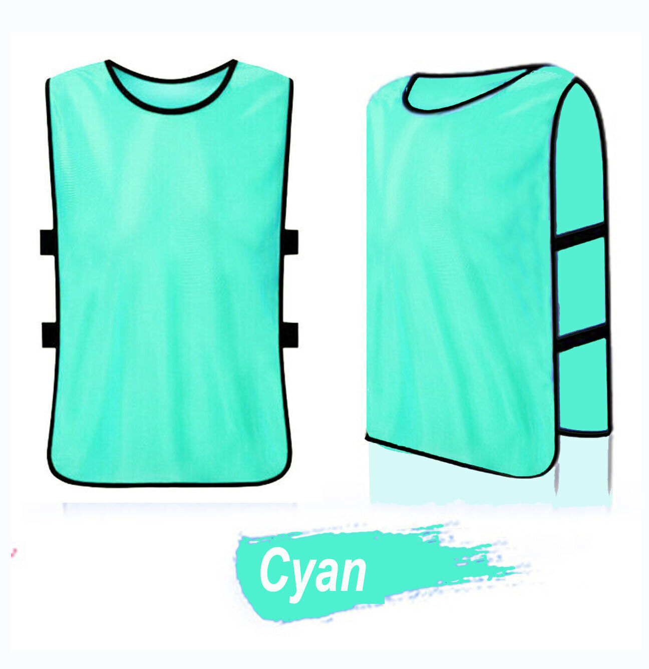 Sports Training Bibs Soccer Vests Group Team Bibs Basketball Cricket Football