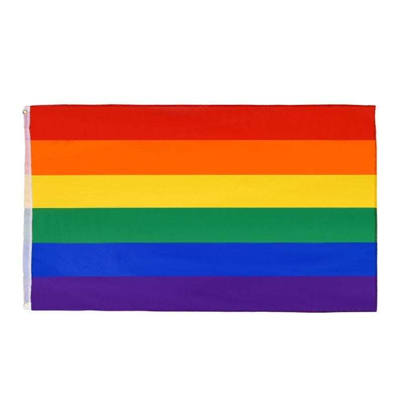 Large LGBT Pride Flag Rainbow Flag Party Banner Gay Heavy Duty LGBTQ 90x150 cm