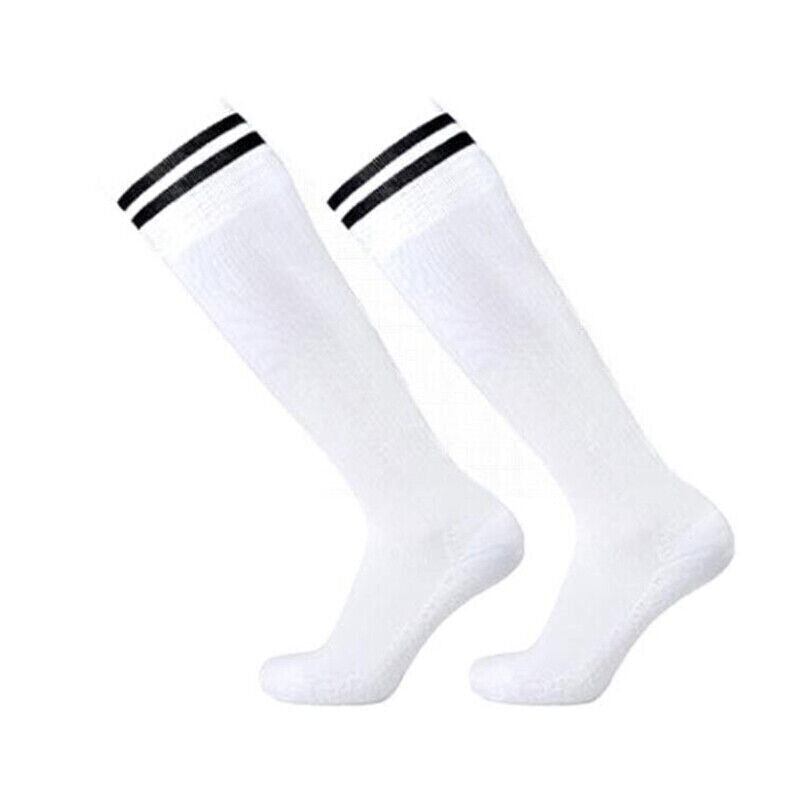 Kids Adult High Knee Soccer Football Socks