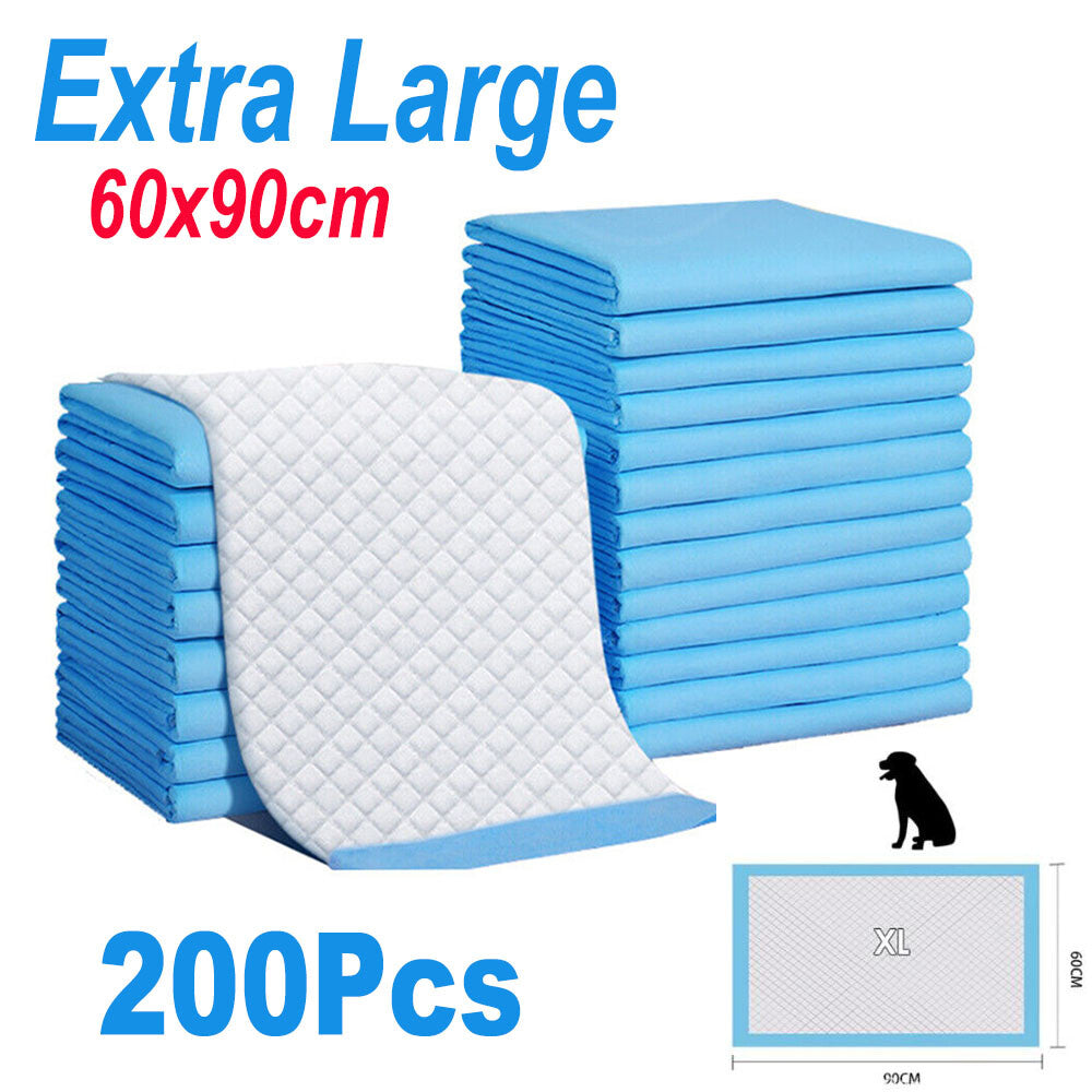 60x90cm Large Puppy Dog Training Pads Pet Toilet Pee Pads Mat