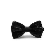Glitter Sequin Clip-on Bowtie Men Women Boys Girls Bow Tie Party Dance Costume