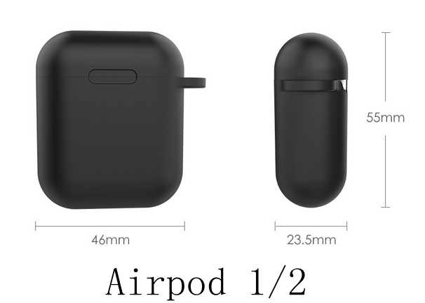 For Apple Airpods 2nd 3rd Pro Headphone Case Silicone Cover Gel Skin