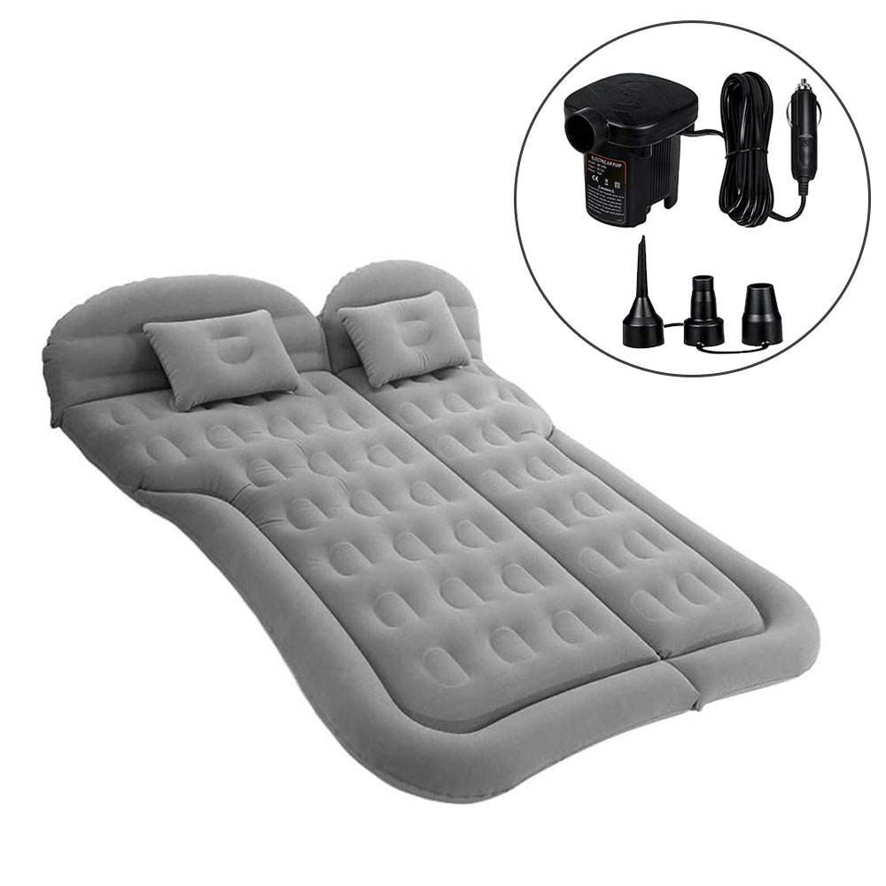Cars Inflatable Bed SUV Auto Camping Mattress Rear Row Back Seat Travel Sleeping