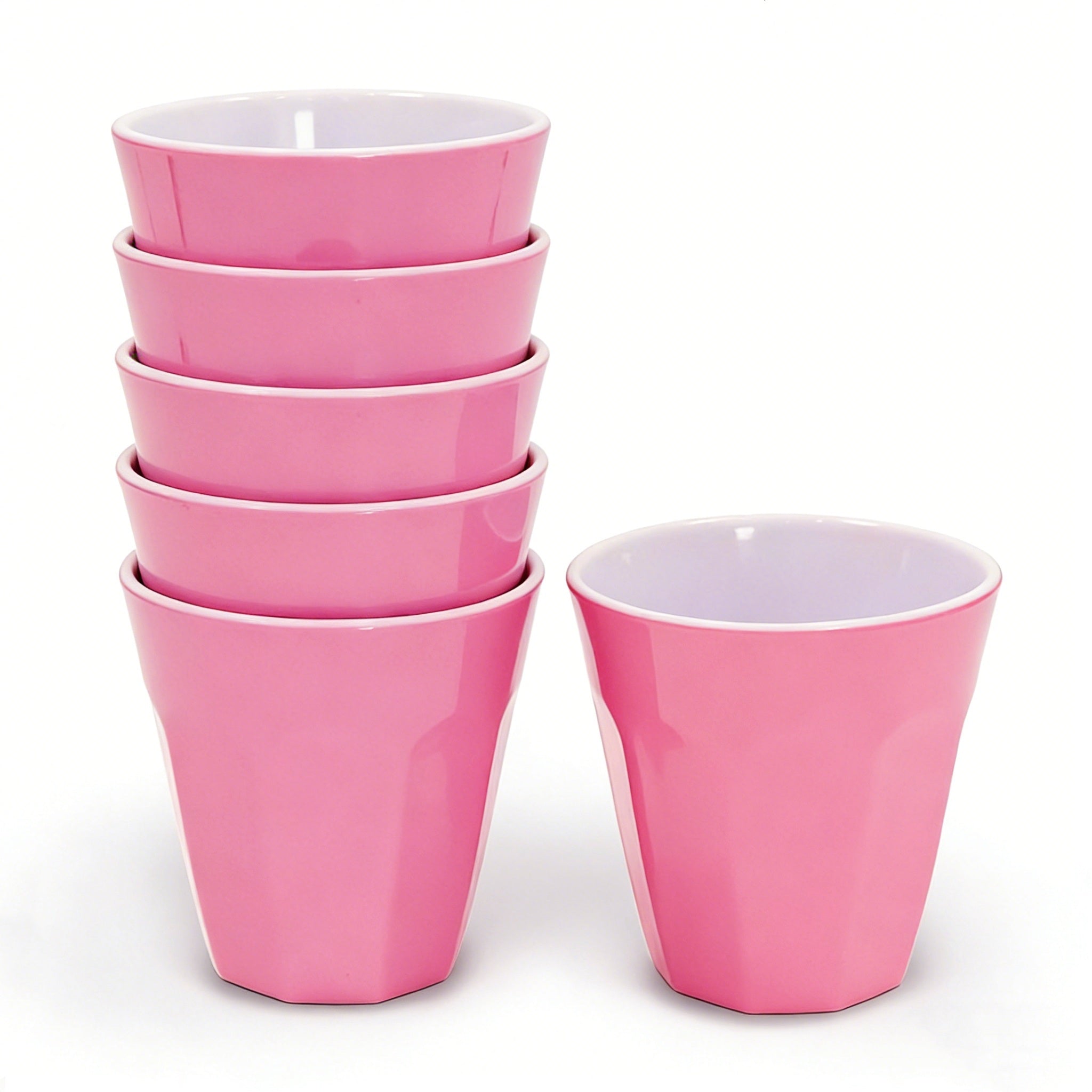 300ML Melamine Cups, Set of 6 Kids Children Dishwasher Safe, BPA Free