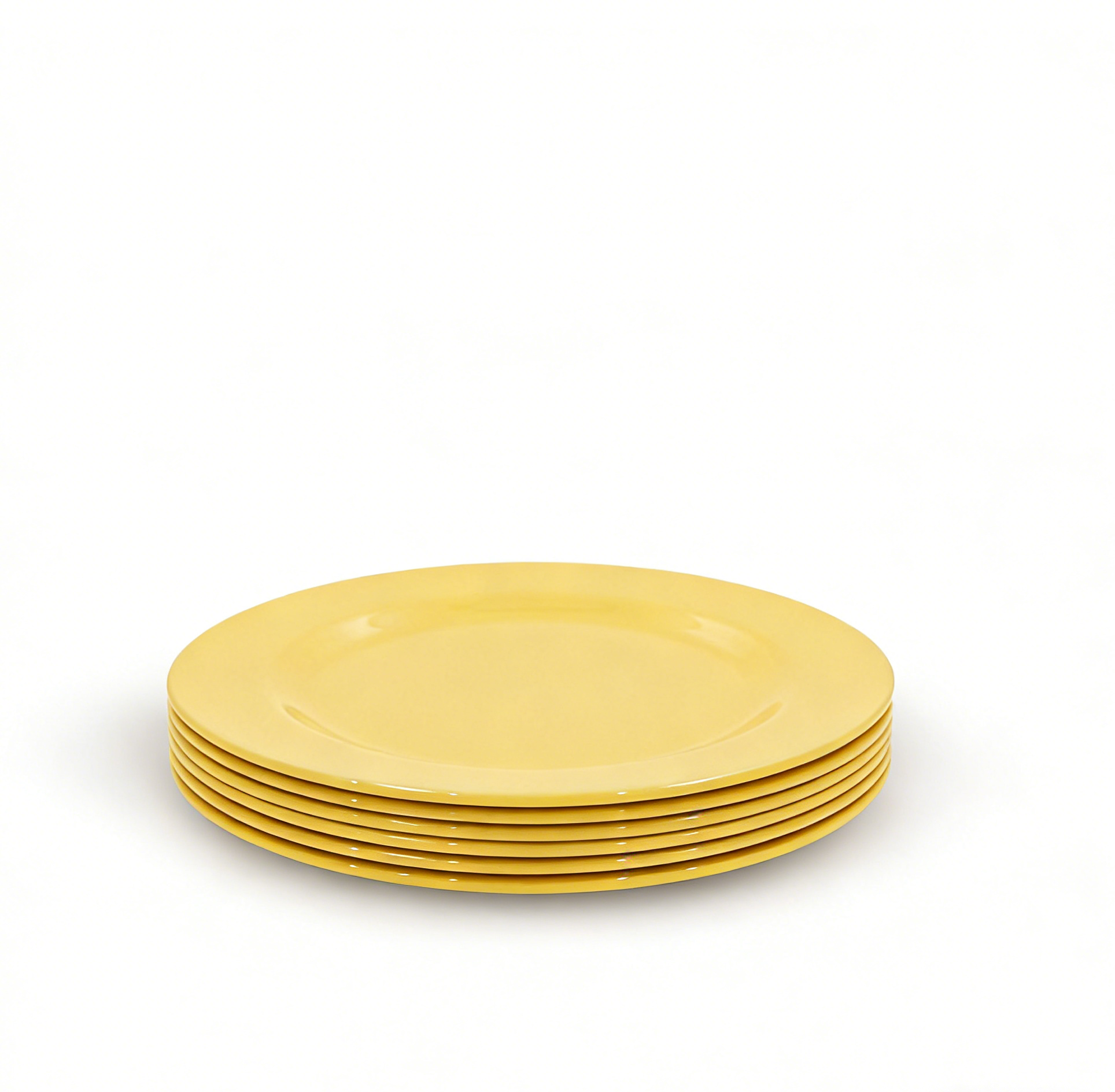 Set of 6, 20/25CM Melamine Plates BPA Free Kids Dinnerware