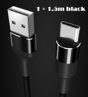 USB Type C Data Charger TPU Braided Cable For Samsung Xiaomi Huawei Google