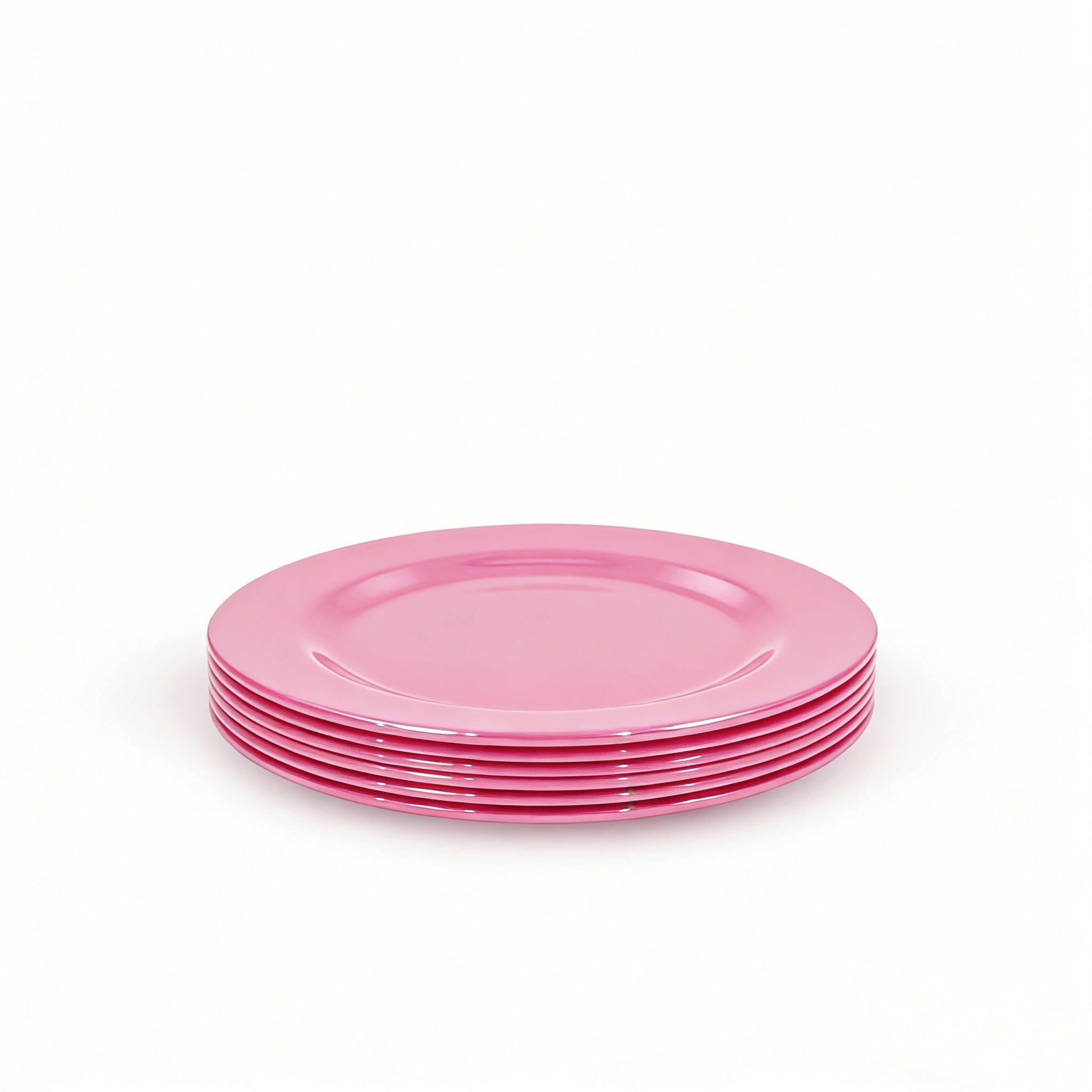 Set of 6, 20/25CM Melamine Plates BPA Free Kids Dinnerware