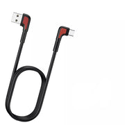 PD 65W Fast Charging Data Cable USB A to USB C 90 Degree USB to Type C Charging