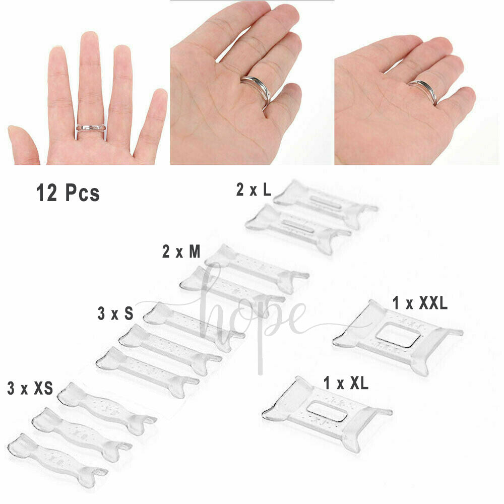 Ring Sizer for Women/Men Measurement Tool Adjuster Finger Sizes in AU UK US CA