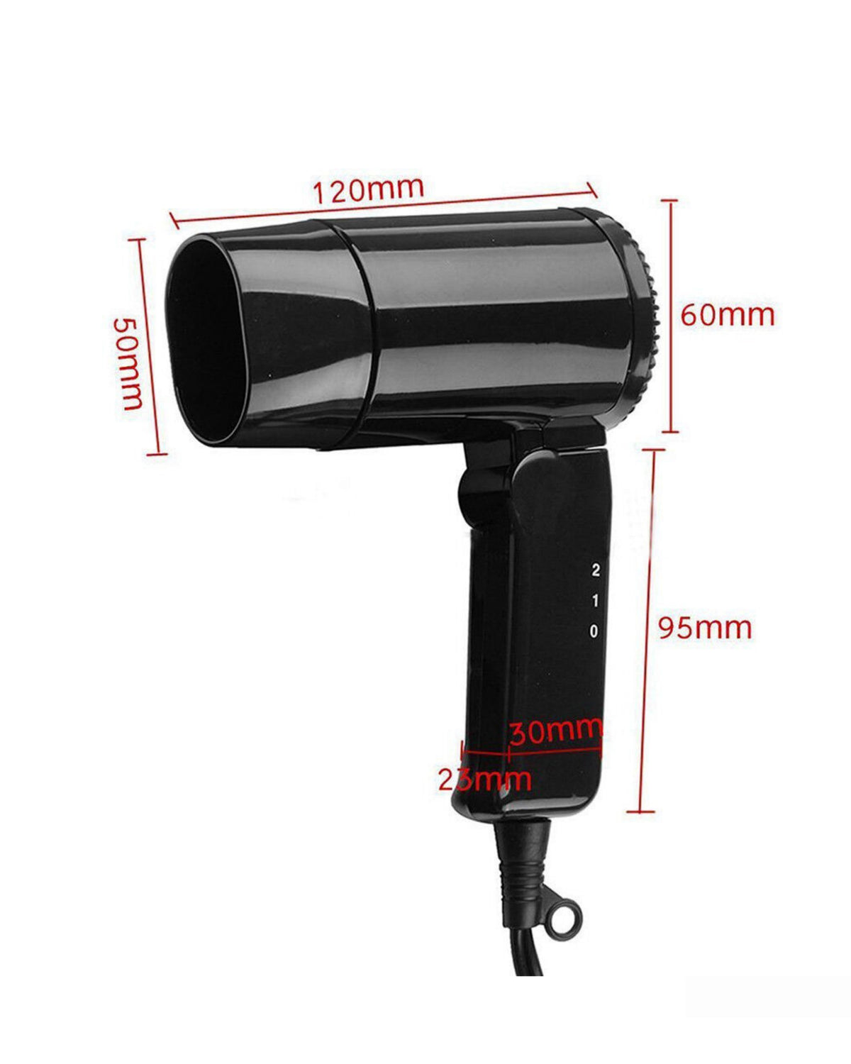 12V Hairdryer Portable Hair Dryer Dry Glass Defroster Car Caravan Camping Travel (Copy)