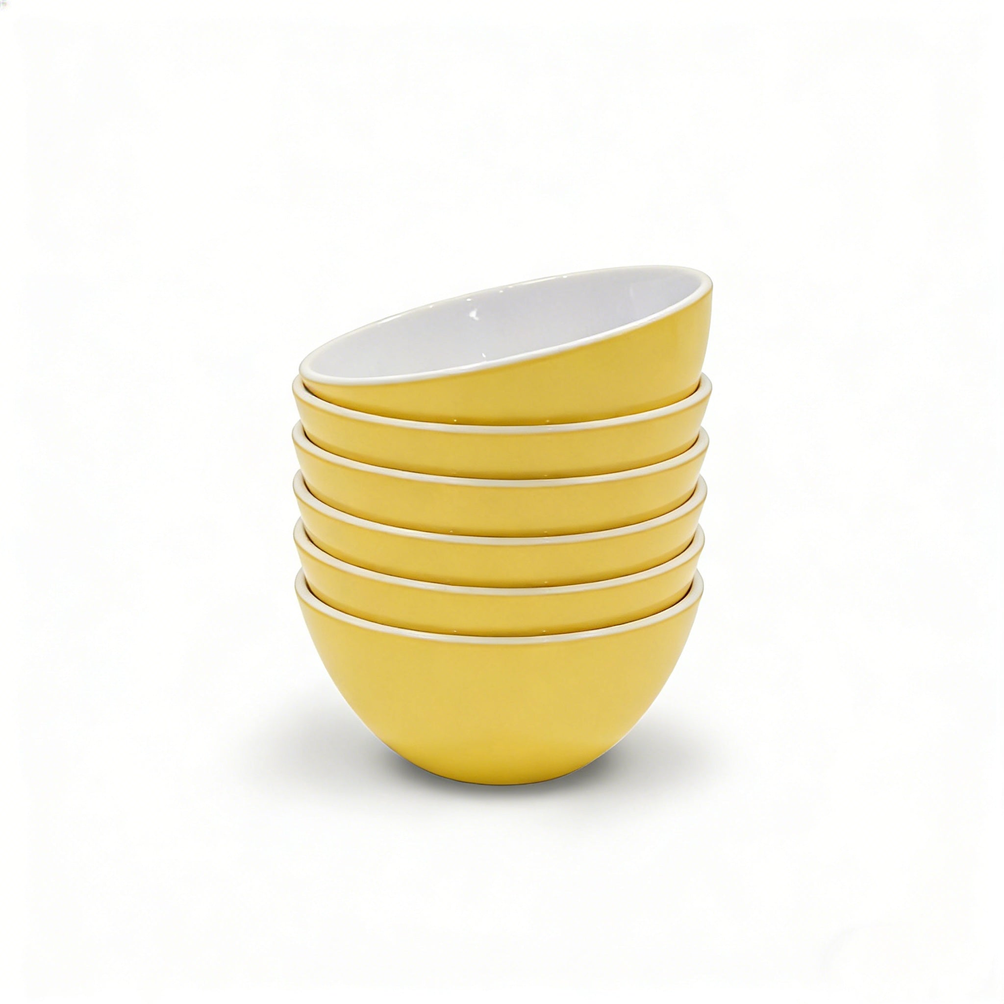 14.5CM Melamine Bowls Set, Melamine Cereal/Soup/Salad Bowls, Set of 6