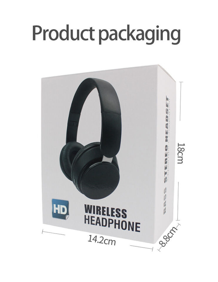 Wireless Headphones Bluetooth 5.1 Gaming Sports Earphones Gift Kids Hifi Stereo